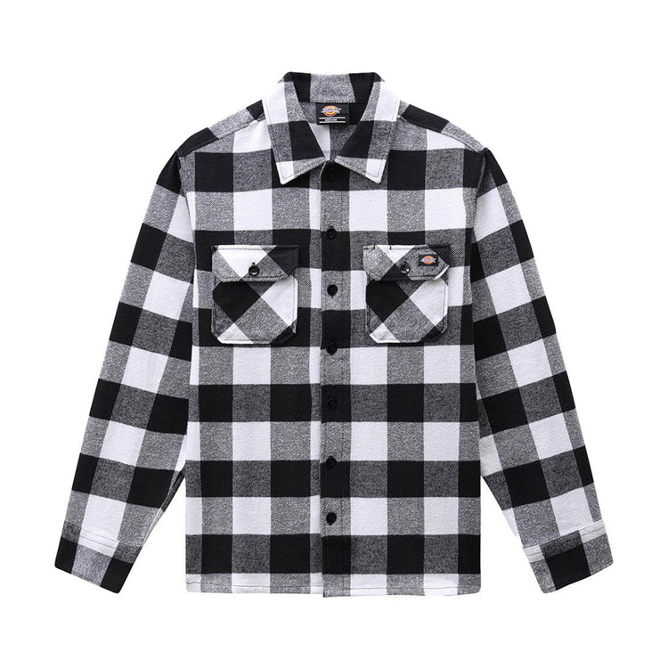 DICKIES Sacramento Shirt Black White DK0A4XDZBLK1