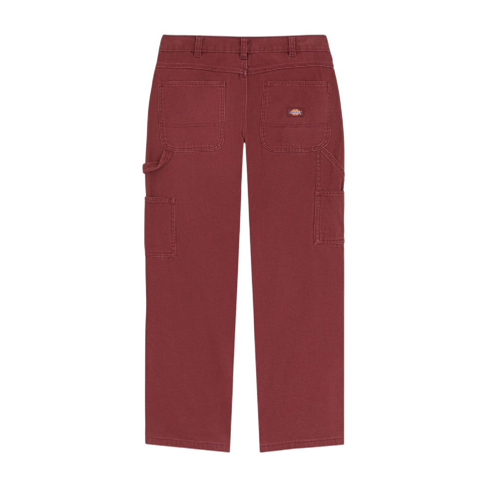 DICKIES Double Knee Canvas Carpenter Pant Bordeaux DK0A87PEL161