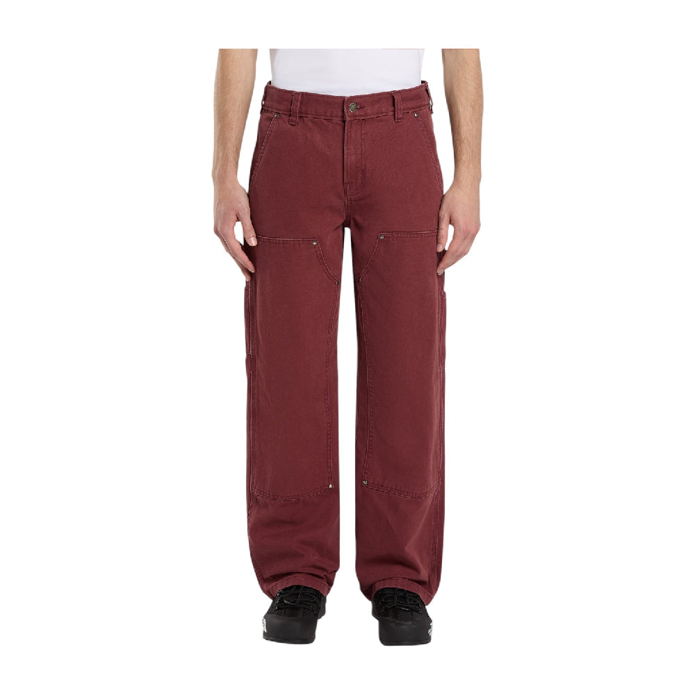 DICKIES Double Knee Canvas Carpenter Pant Bordeaux DK0A87PEL161