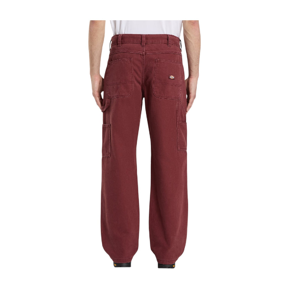 DICKIES Double Knee Canvas Carpenter Pant Bordeaux DK0A87PEL161