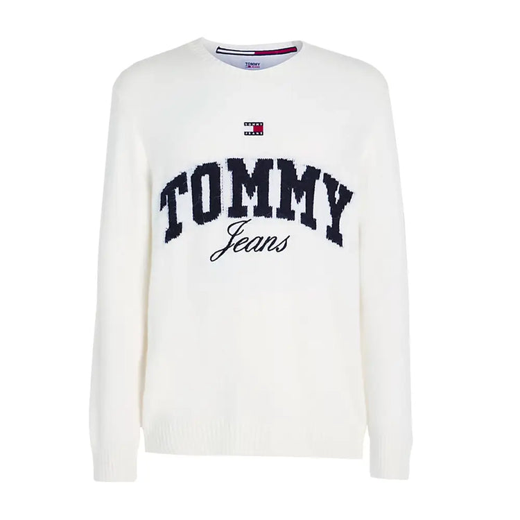 TOMMY HILFIGER Varsity Logo Relaxed Fit Pullover DM0DM17759YBH