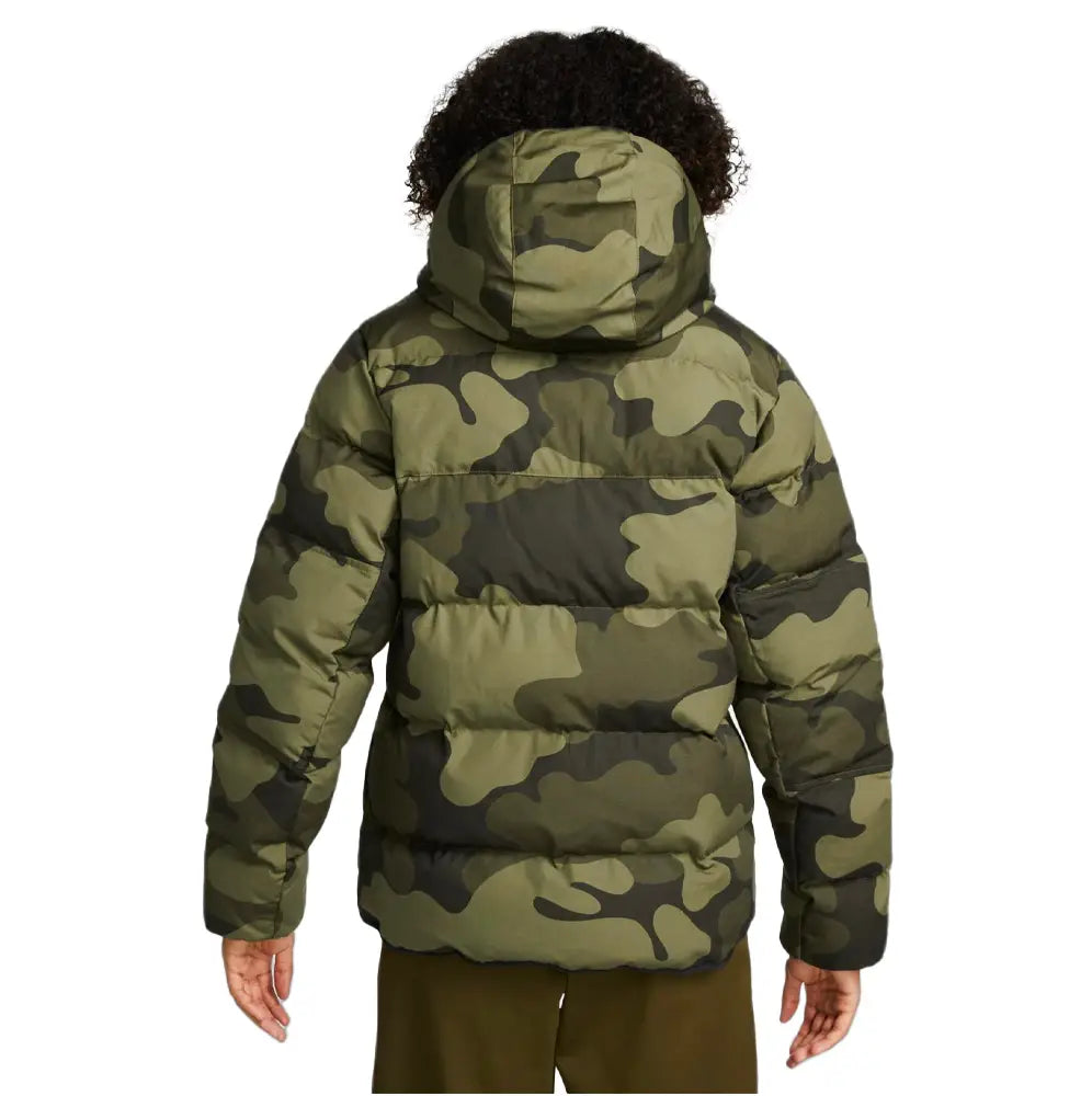 Sportswear Therma Fit Windrunner Poly Filled Hooded Camo Jacket