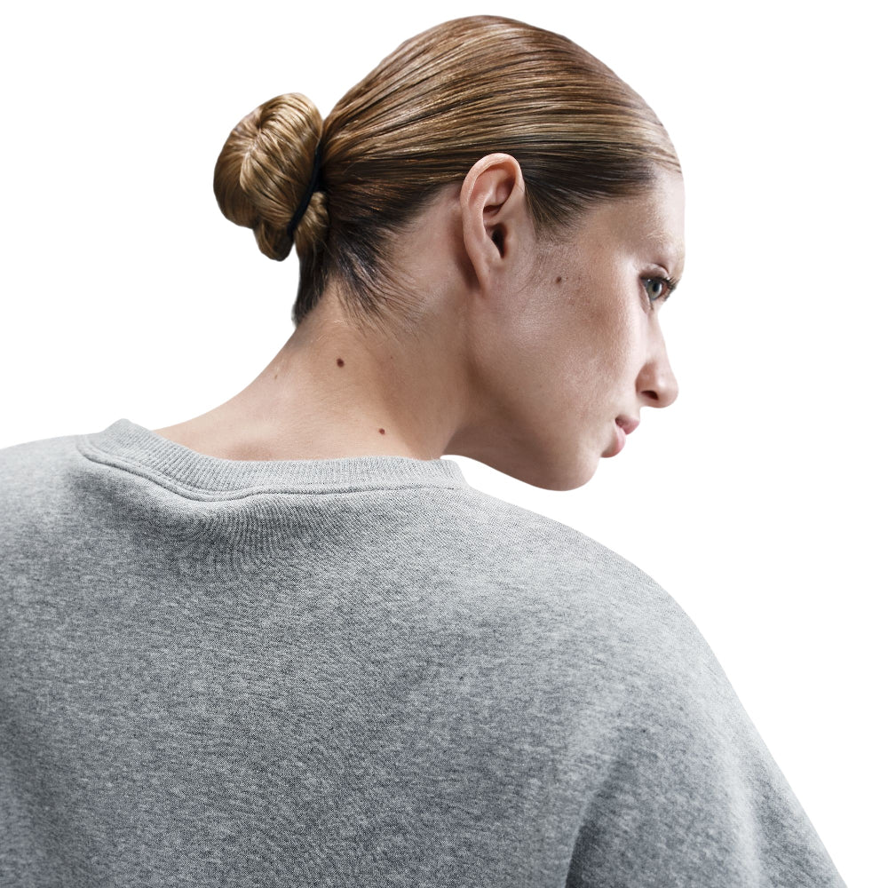 NIKE Sportswear Phoenix Fleece Over-Oversized Crew-Neck Sweatshirt Grey DQ5761-063