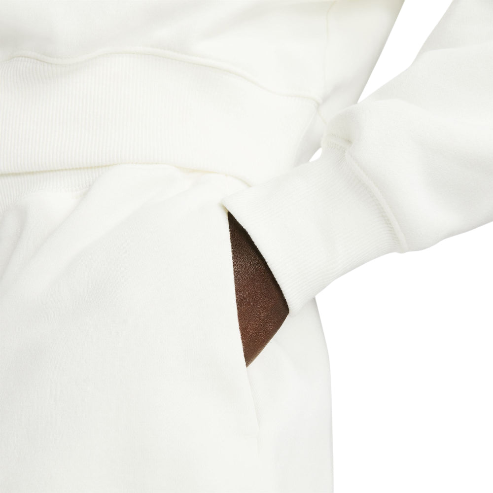 NIKE Sportswear Phoenix Fleece 1/4-Zip Cropped Sweatshirt White DQ5767-133