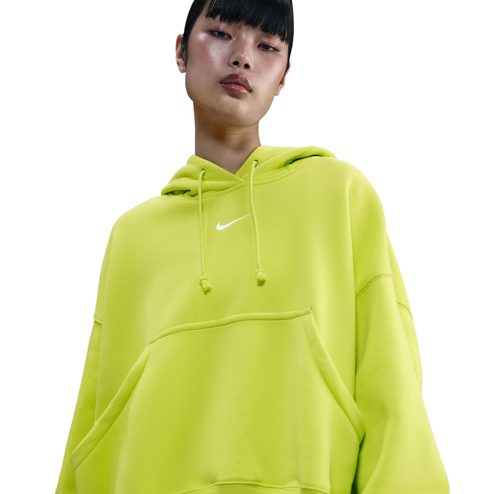 NIKE Sportswear Phoenix Fleece Over-Oversized Pullover Hoodie Green DQ5858-389