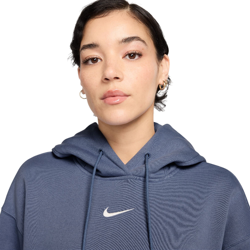 NIKE Sportswear Phoenix Fleece Oversized Pullover Hoodie Blue DQ5860-499