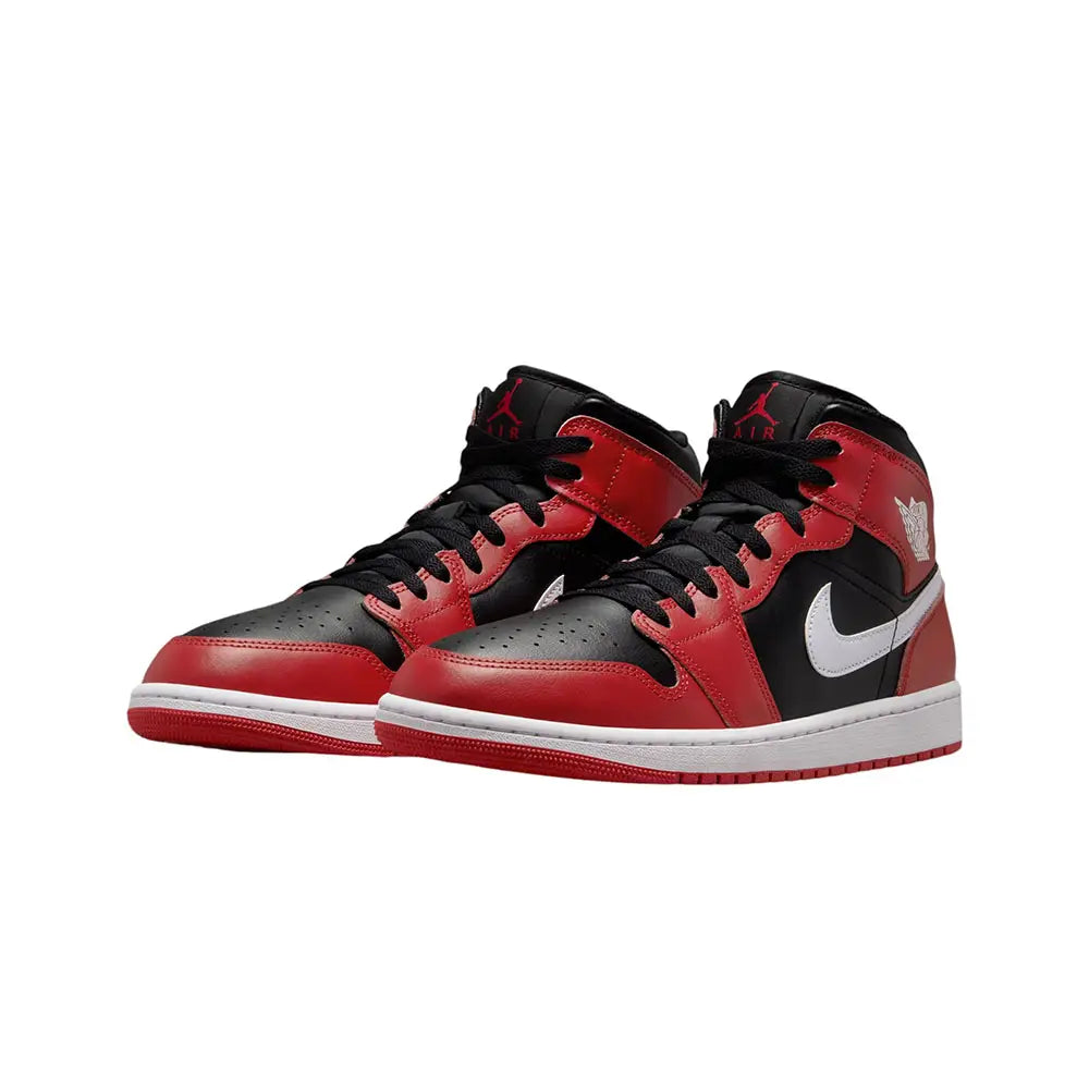Air Jordan 1 Mid Gym Red Black White - Urban Jungle