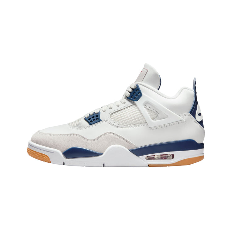 JORDAN Nike SB x Air Jordan 4 SP White Navy Sneakers DR5415-100