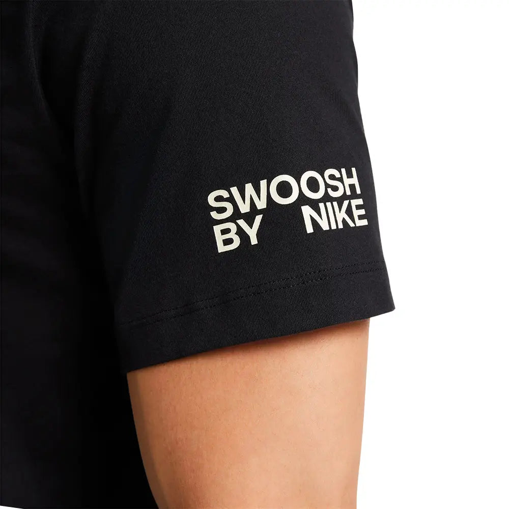 【Nike】HBR Big Swoosh デザイン クルーネック Tシャツ ♪ NIKE ナイキ Tシャツ 半袖 メンズ HBR ビッグ スウッシュ グレー