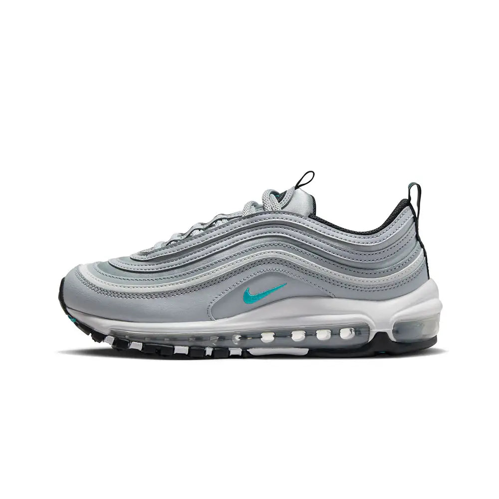 Nike air max 97 silver black discount
