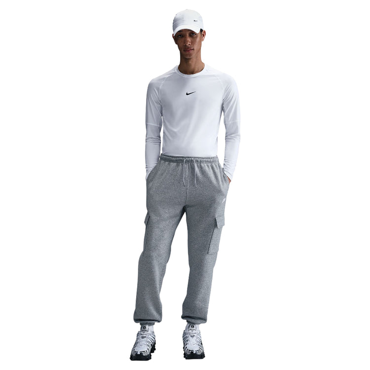 NIKE Club Fleece Cargo Pant Grey FN3805-063