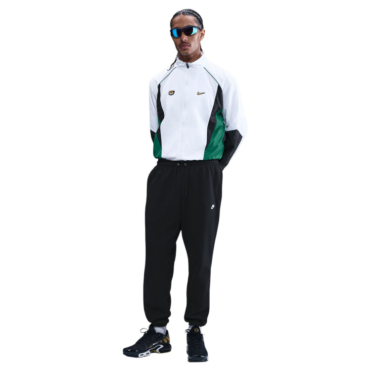NIKE Club Cuffed Brushed Fleece Pants Black FN3808-010