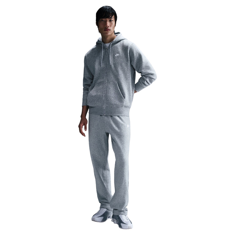 NIKE Club Full-Zip Fleece Hoodie Grey FN3861-063