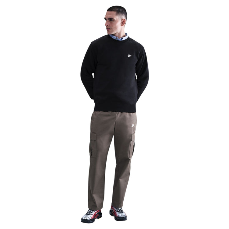 NIKE Club Fleece Crew Sweat Black FN3886-010