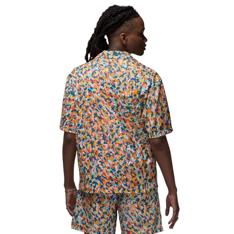 JORDAN Essentials Poolside Allover Print Shirt FN4641-622