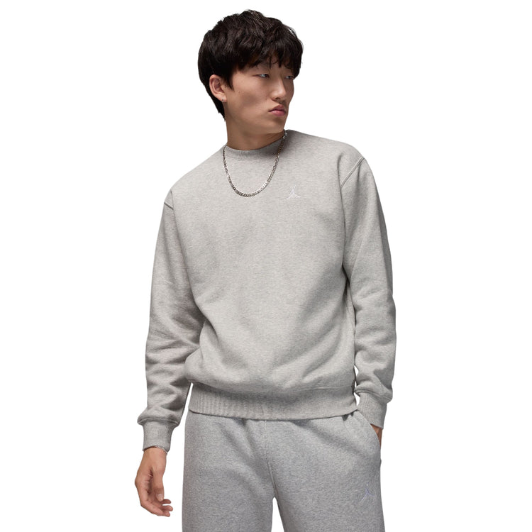 JORDAN Brooklyn Fleece Crew-Neck Sweatshirt Grey FV7293-050