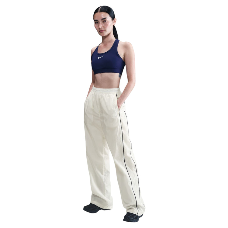NIKE Windrunner High-Waisted Woven Open-Hem Pant White FV7655-135