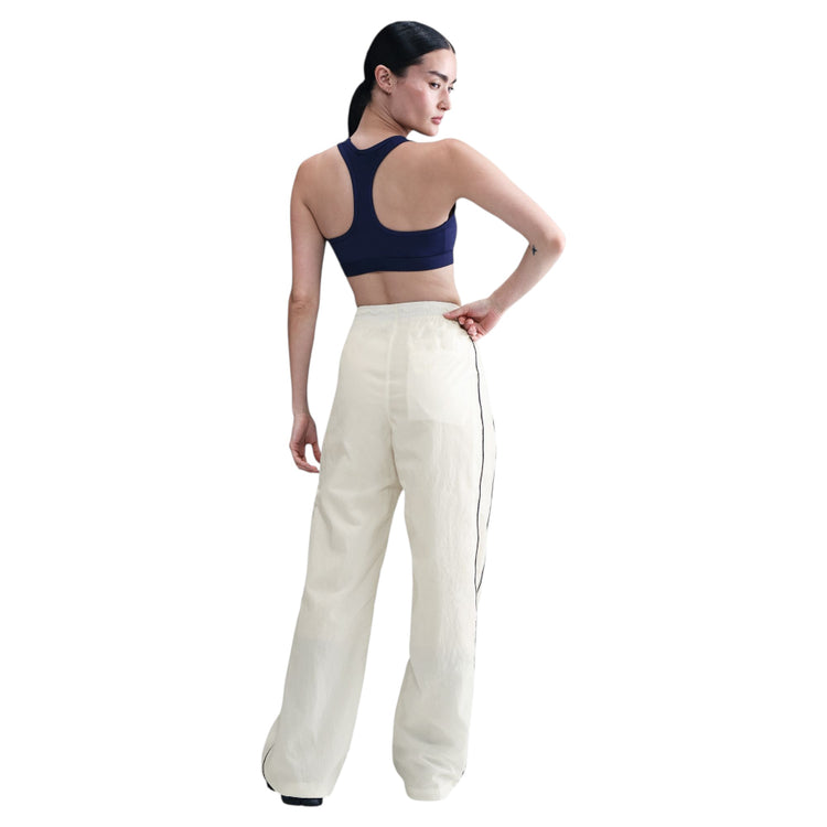 NIKE Windrunner High-Waisted Woven Open-Hem Pant White FV7655-135