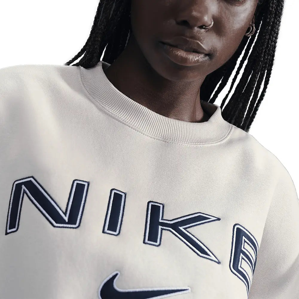 Sportswear Over Oversized Crew Neck Logo Sweatshirt