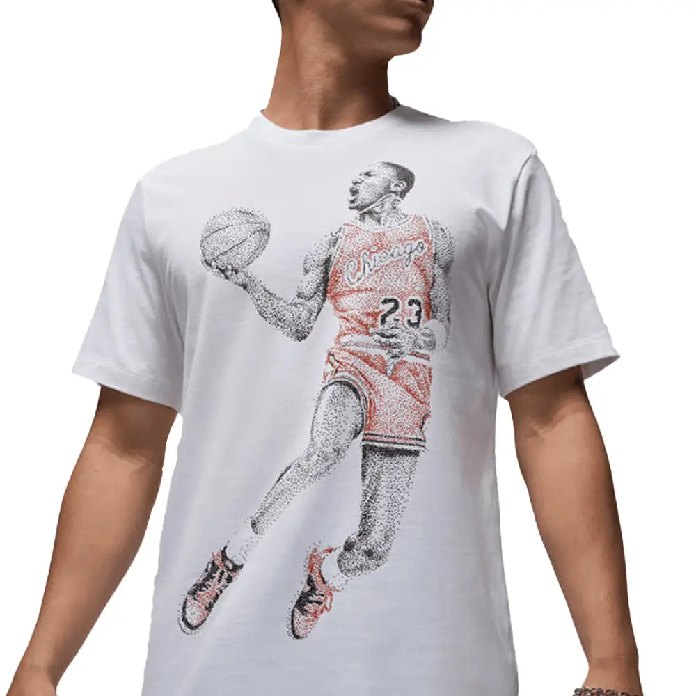 NIKE Jumpman Dot T-Shirt White FZ1936-100