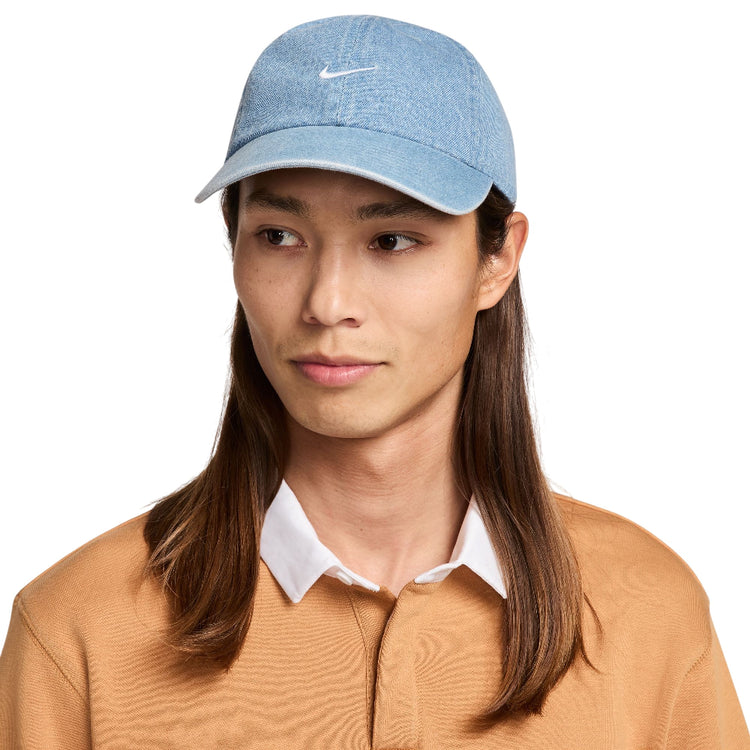 NIKE Club Unstructured Denim Cap Blue HF0383-429
