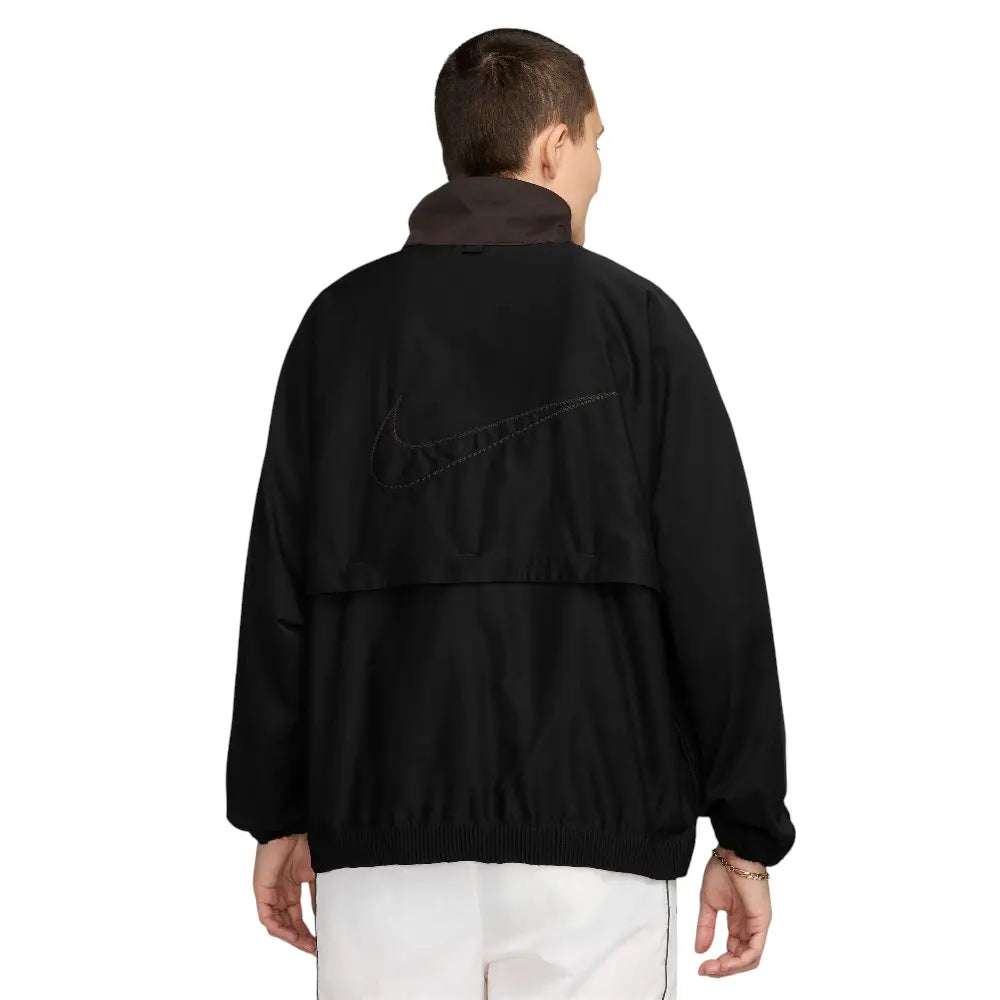 NIKE Sportswear Relaxed-Fit Twill Windrunner Jacket Black HJ0314-010