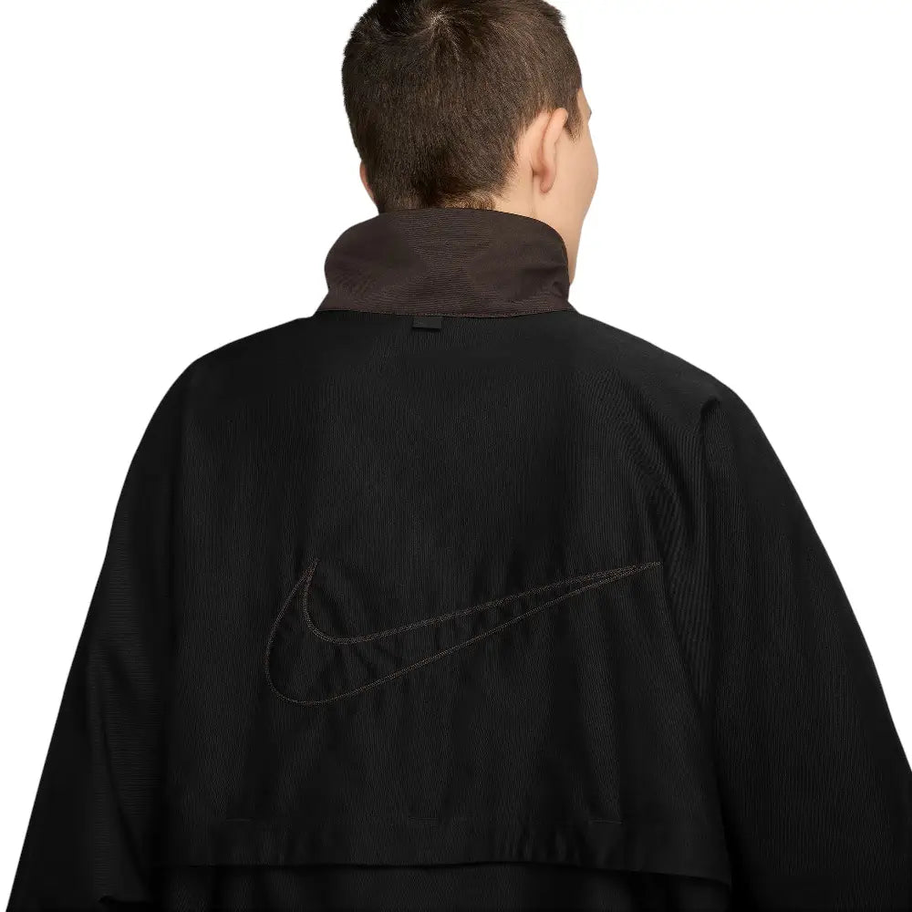 NIKE Sportswear Relaxed-Fit Twill Windrunner Jacket Black HJ0314-010