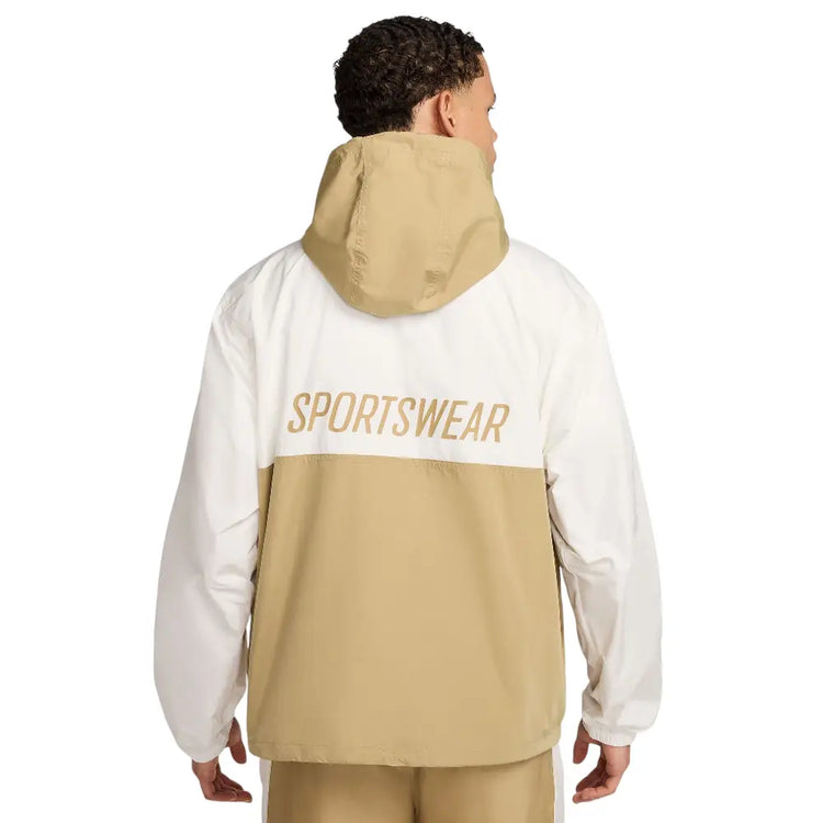 NIKE Club Marina Anorak Jacket Beige HJ1957-133