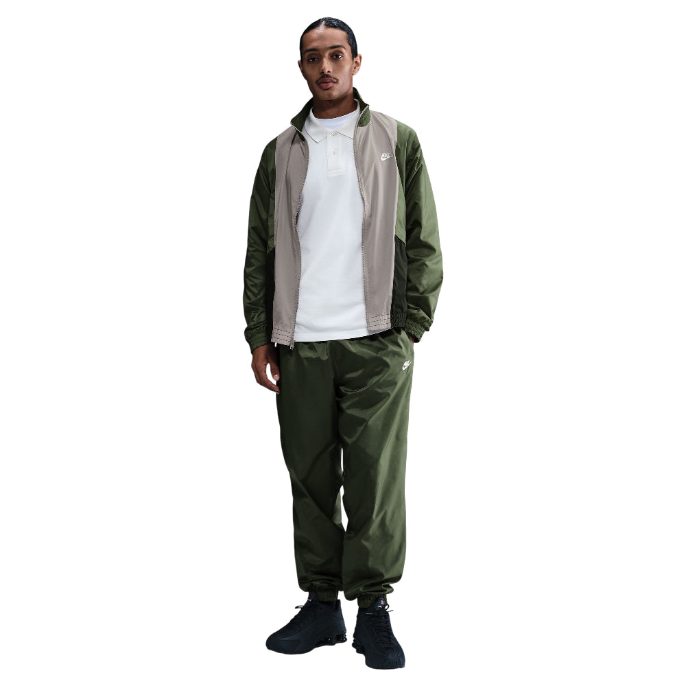 NIKE Club Woven Tracksuit Brown HJ1985-222