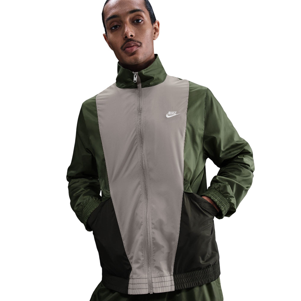 NIKE Club Woven Tracksuit Brown HJ1985-222