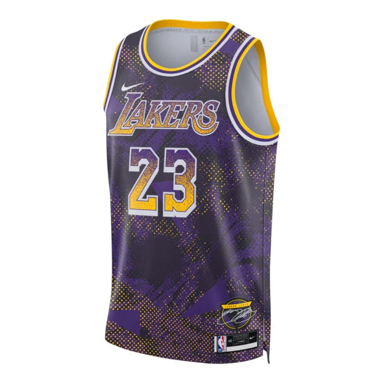 NIKE Dri-FIT NBA LeBron James Los Angeles Lakers 2025/26 Select Series Swingman Jersey HJ4066-504