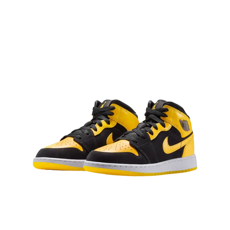JORDAN Air Jordan 1 Mid SE Yellow Black (GS) HJ5940-071