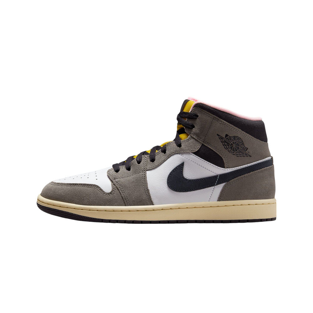 JORDAN Air Jordan 1 Mid Cave Stone Sneakers HQ2011-100