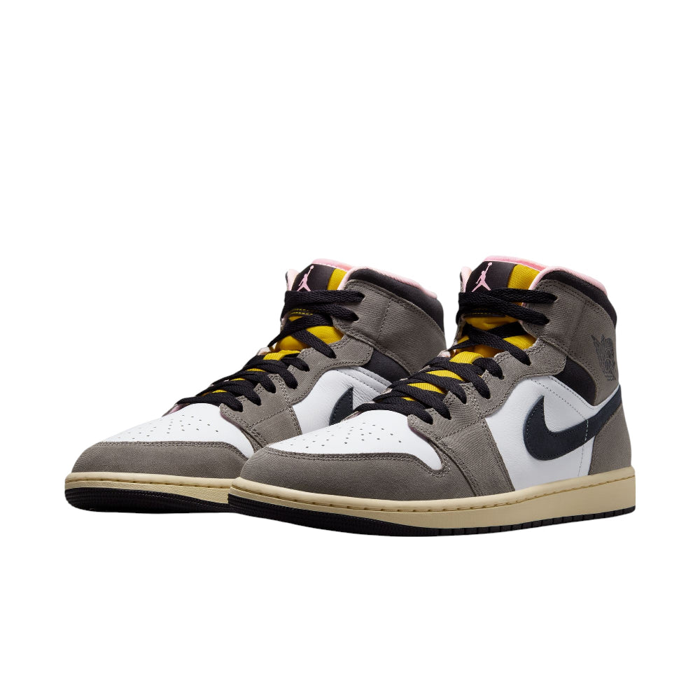 JORDAN Air Jordan 1 Mid Cave Stone Sneakers HQ2011-100