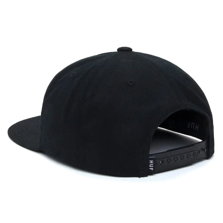 HUF Goodluck Snapback Cap Black HT00606-BLACK
