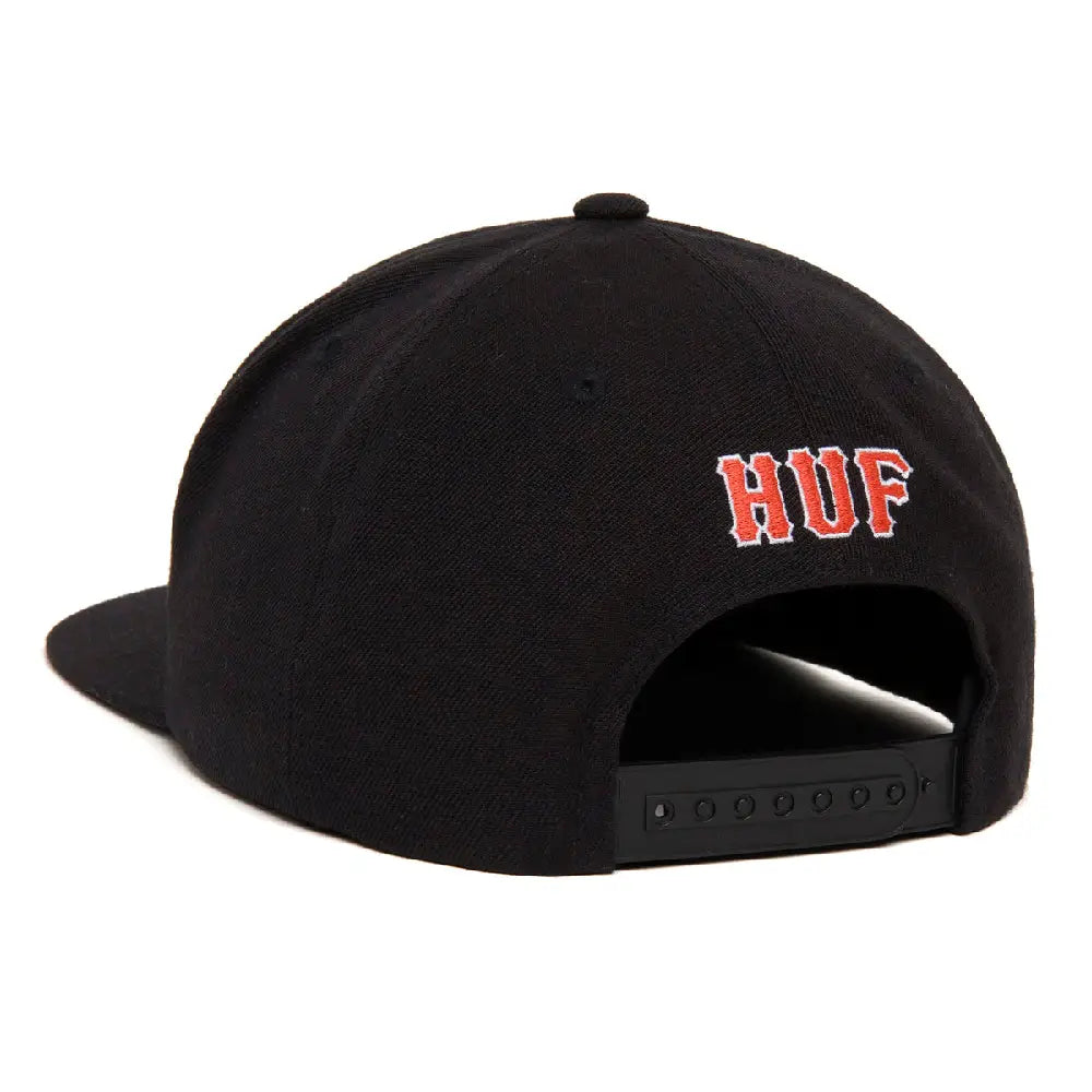 HUF 20Th Anniversary Snapback Cap Black HT00661-BLACK