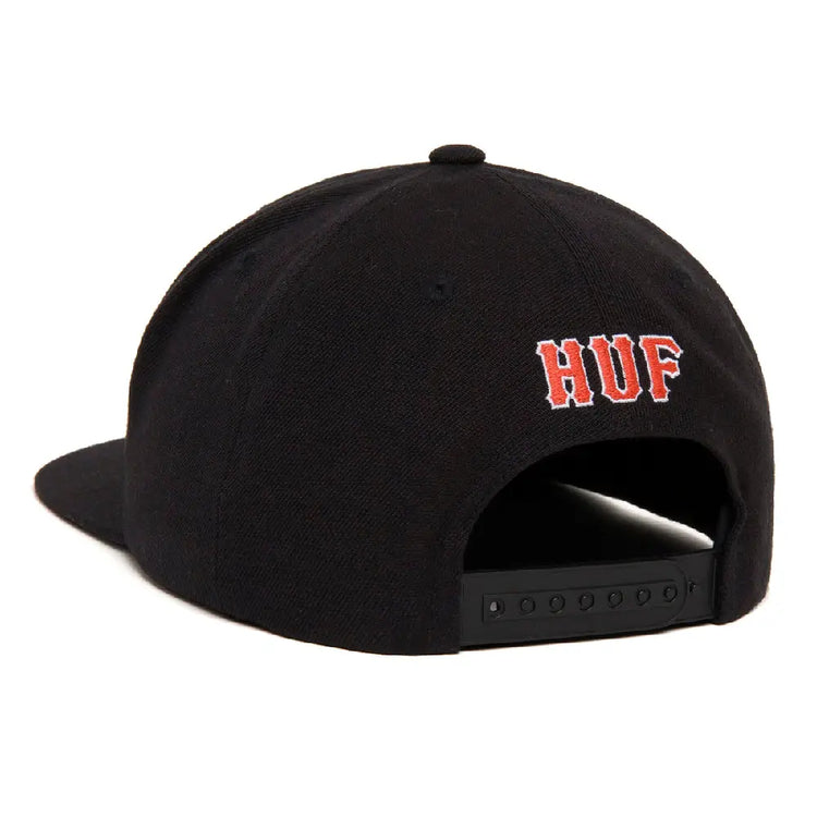 HUF 20Th Anniversary Snapback Cap Black HT00661-BLACK