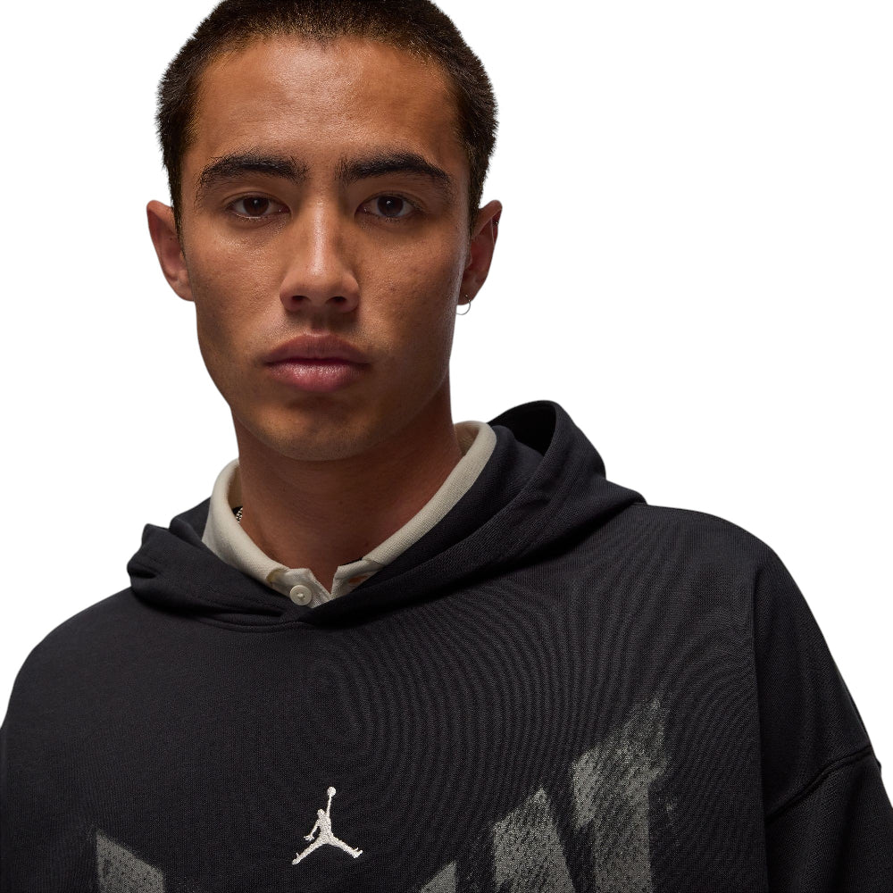 Brooklyn Collegiate Pullover Hoodie Black - Urban Jungle