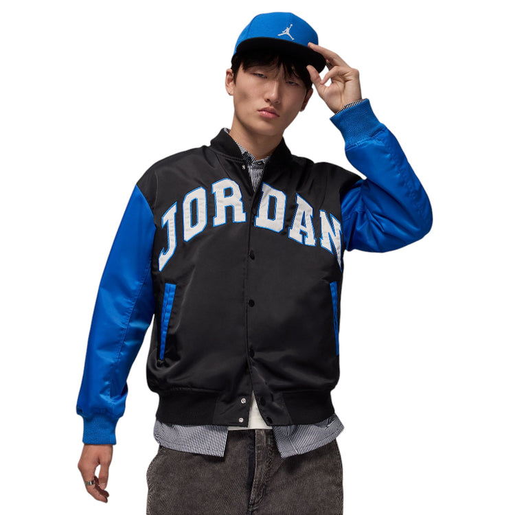 JORDAN Brooklyn Collegiate Varsity Jacket Black HV0099-010