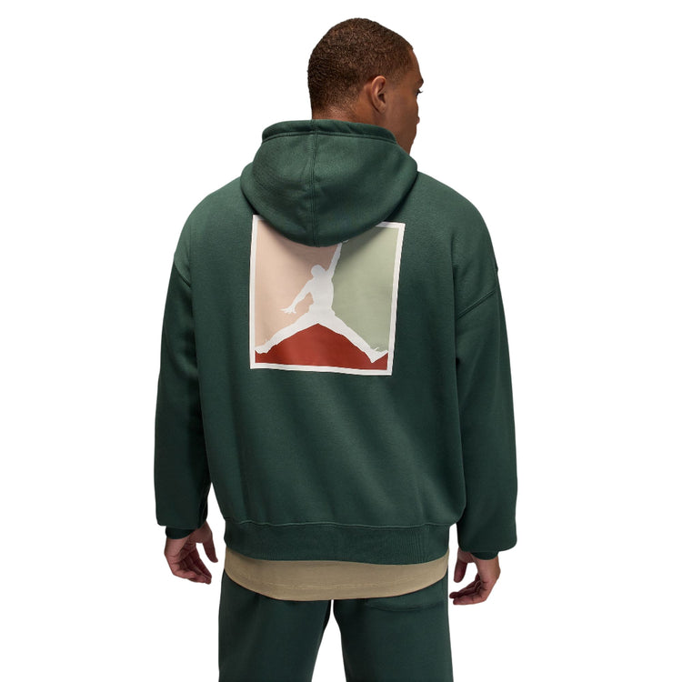 JORDAN Brooklyn Fleece Graphic Pullover Hoodie Green HV0544-316