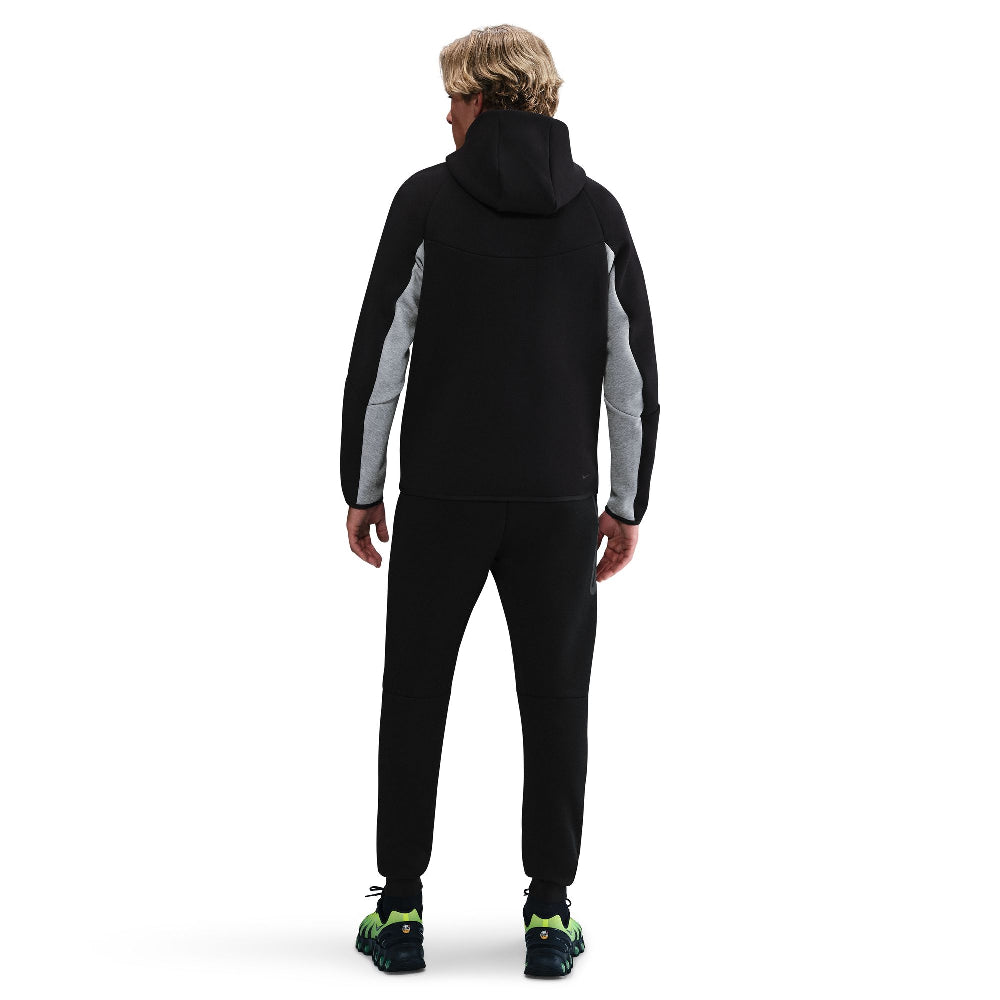 Tech Fleece Windrunner Full-Zip Jacket Black Grey - Urban Jungle