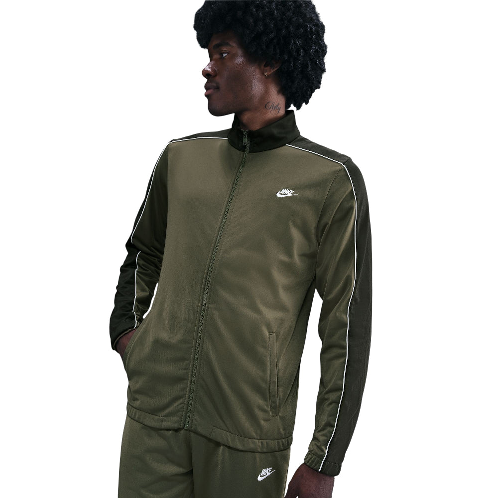 NIKE Sportswear Club Poly-Knit Tracksuit Brown HV1444-222