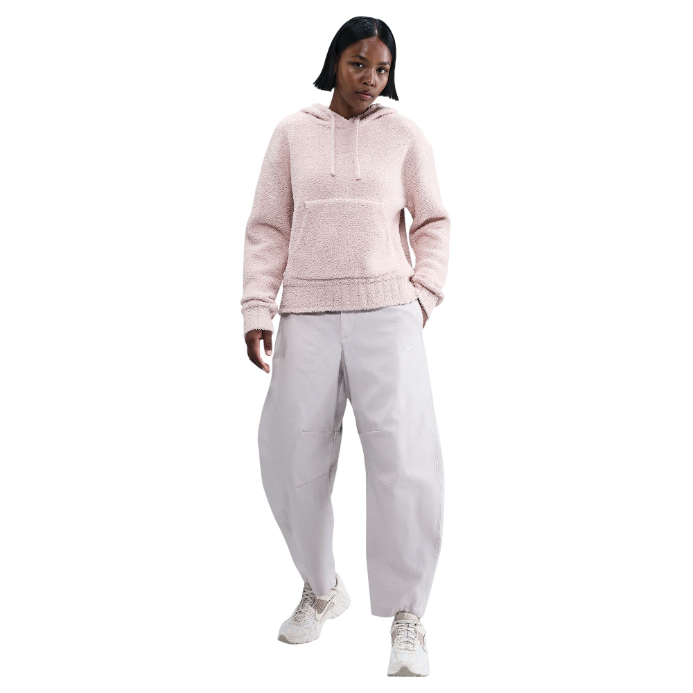 NIKE Sportswear Phoenix Cozy Bouclé Loose Knit Hoodie Red HV2768-667