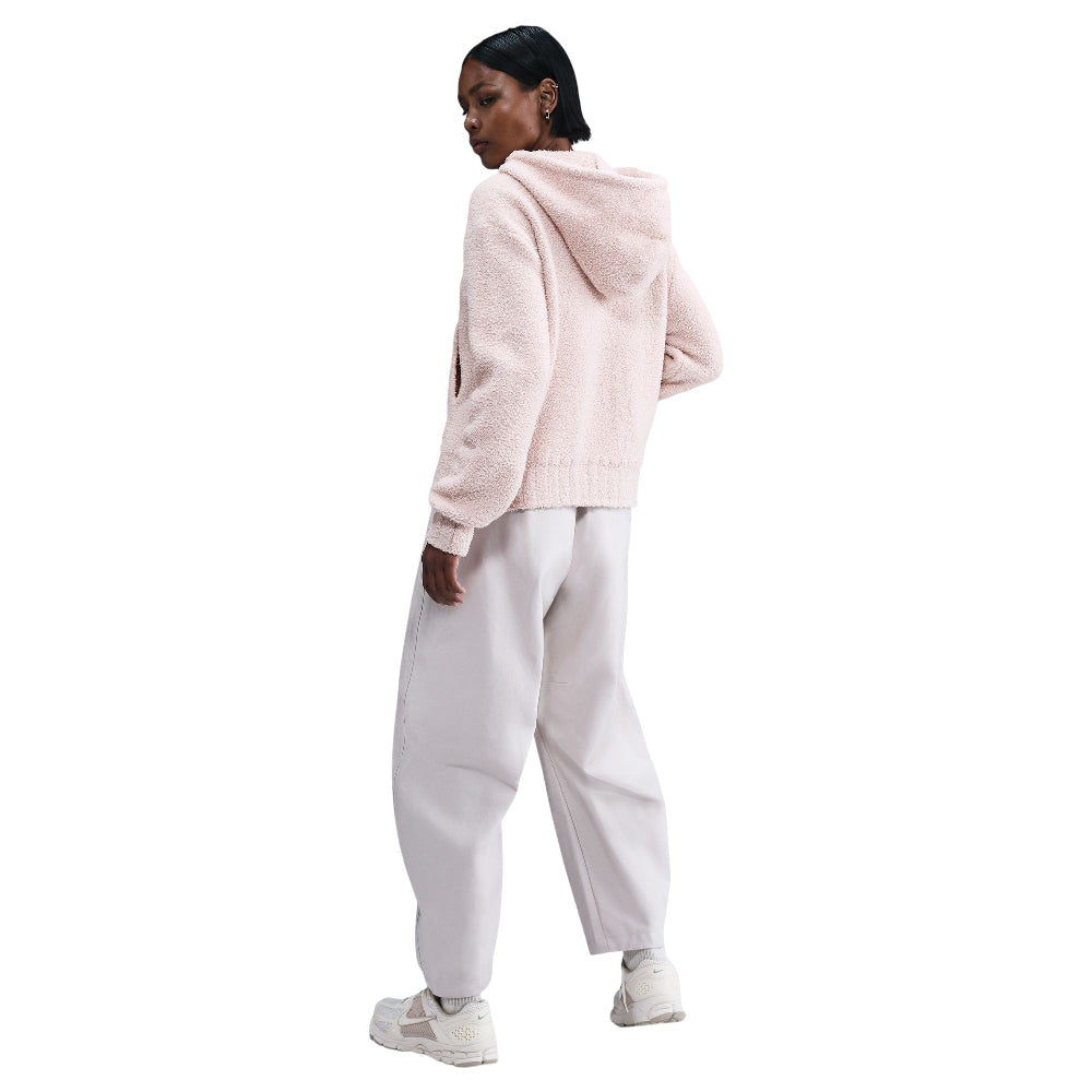 NIKE Sportswear Phoenix Cozy Bouclé Loose Knit Hoodie Red HV2768-667