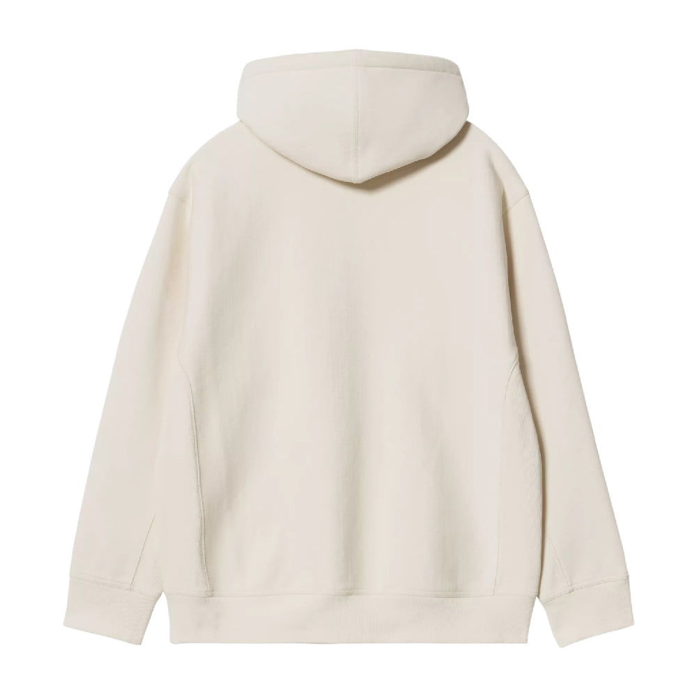 CARHARTT Hooded American Script Sweat Beige I028279.05XX.03