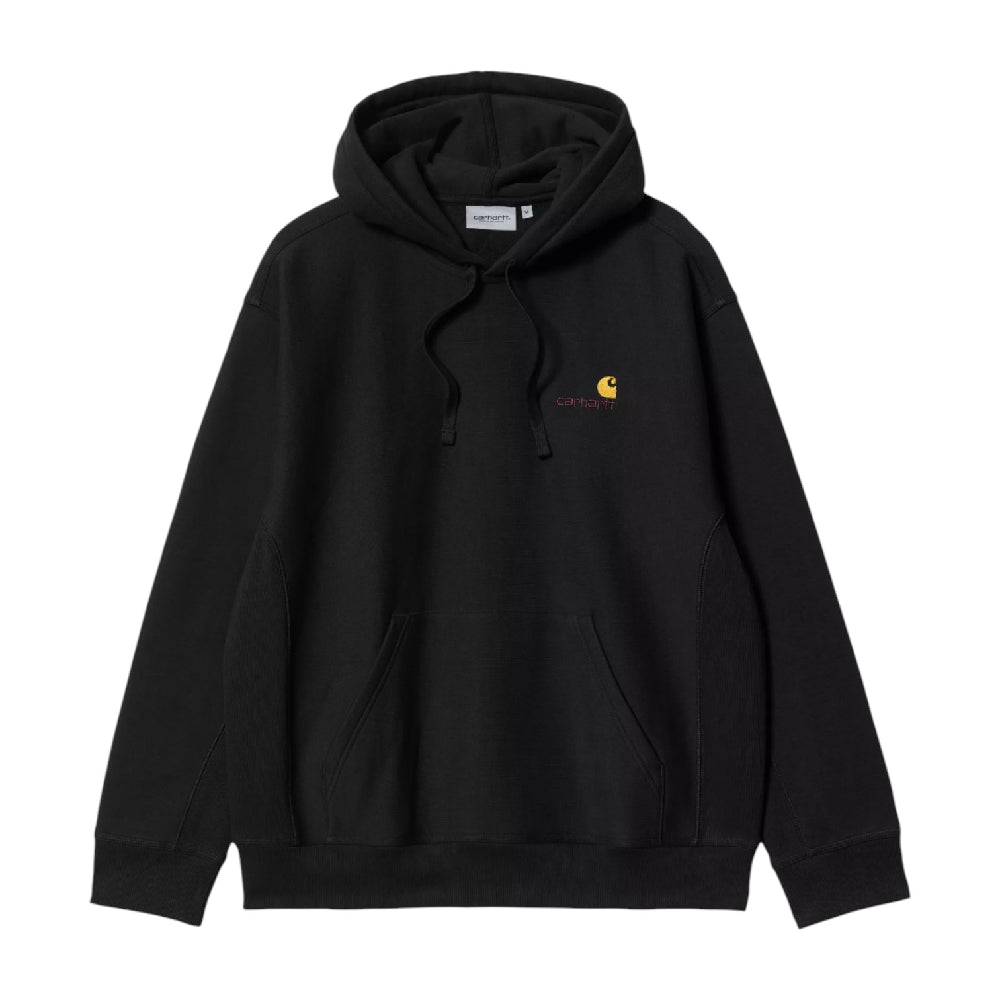 CARHARTT Hooded American Script Sweat Black I028279.89XX.03