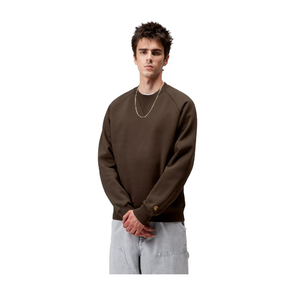 CARHARTT Chase Sweat Brown I033660.00WXX.03