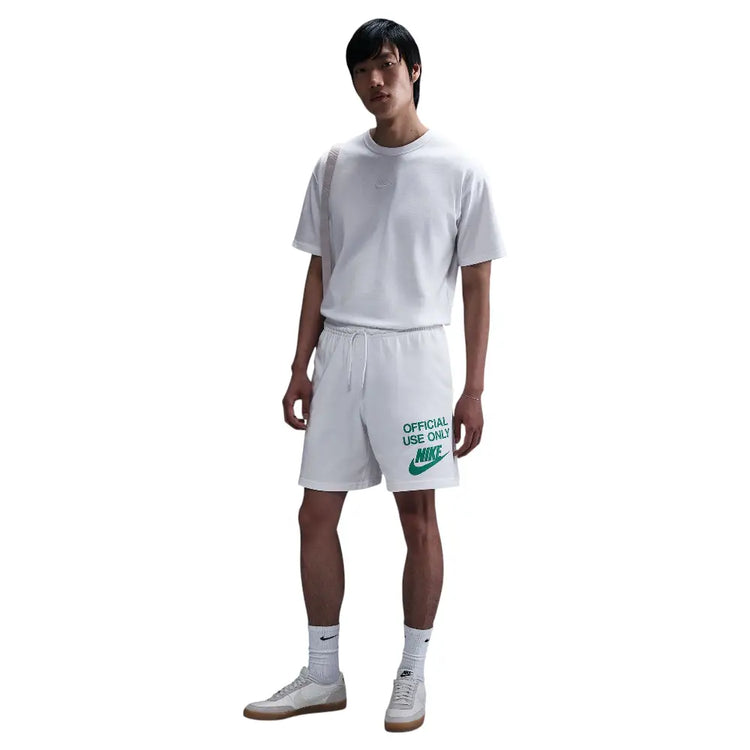 NIKE Club Knit Short White IB8413-100