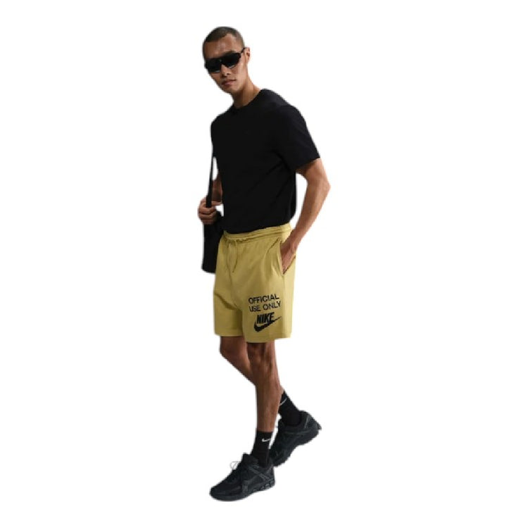 NIKE Club Shorts Saturn Gold/Black IB8413-700