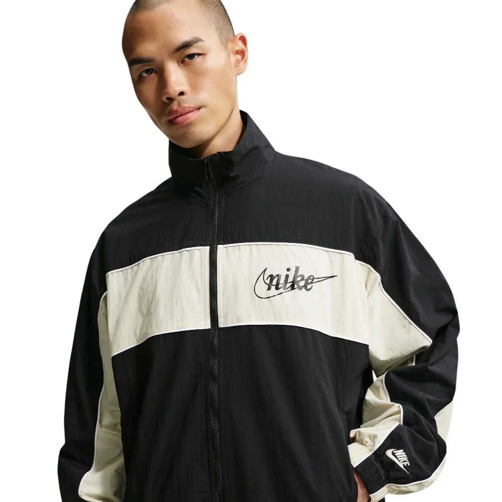 Sportswear Club Lightweight Full-Zip Jacket Black - Urban Jungle